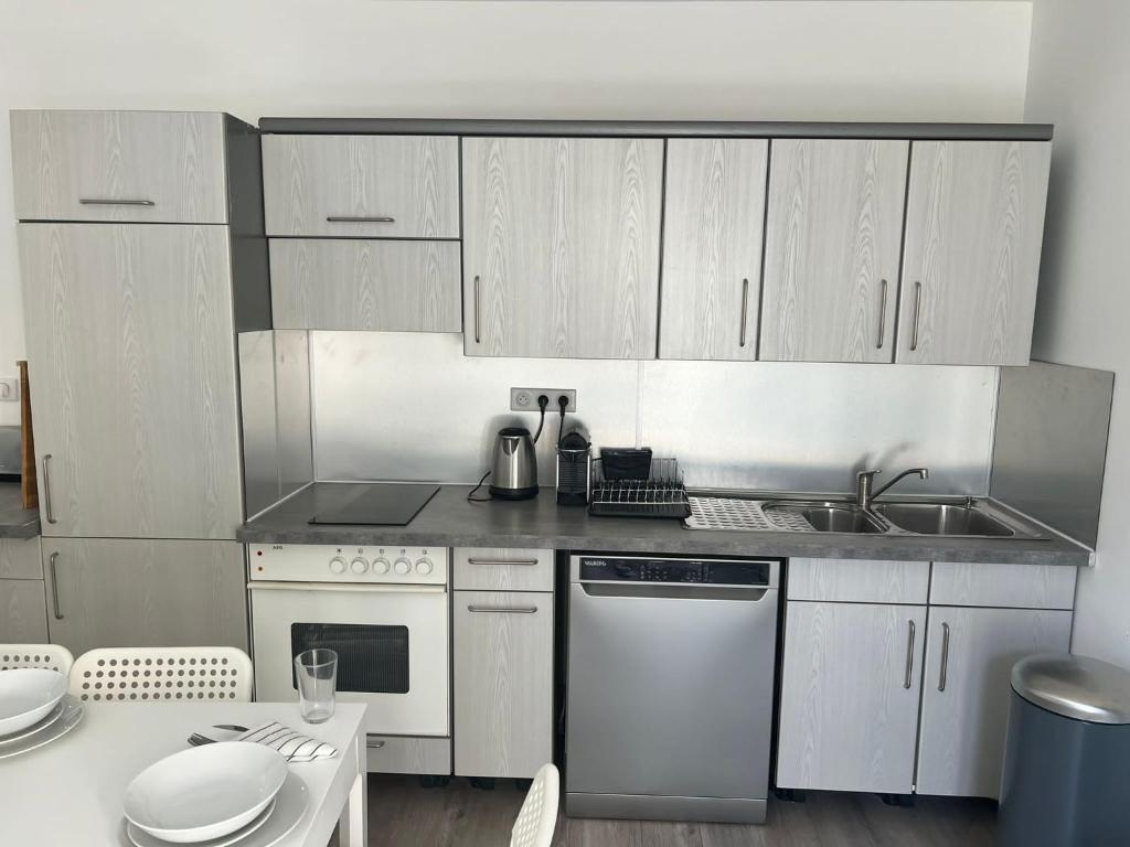 App 1 Mulhouse centre , 6 personnes