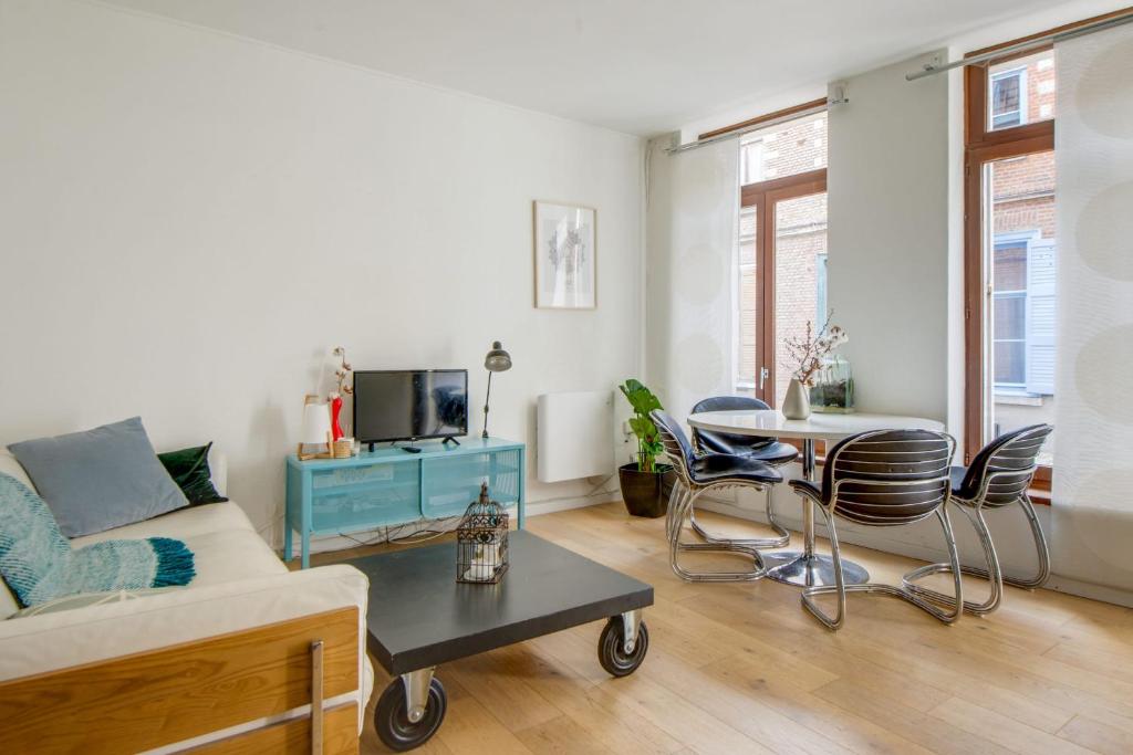 Appartement agréable et spacieux 2 chambres 2 SDB - Lille