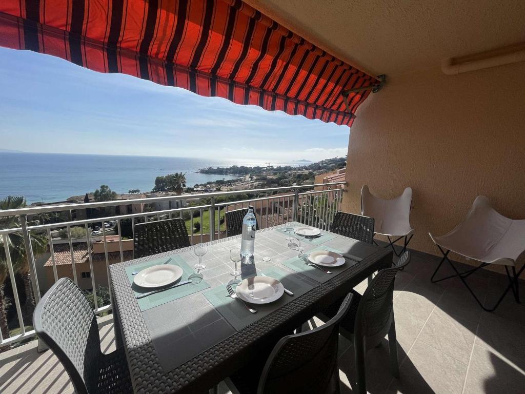 Charmant studio, climatisé, plages à 350m, grande terrasse - FR-1-61-542