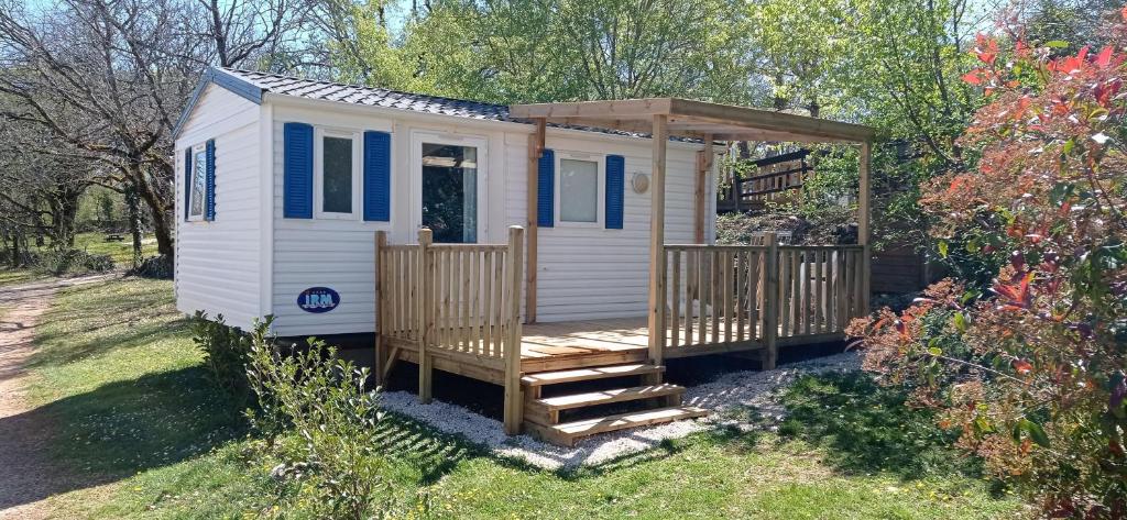 CAMPING LE BEL AIR- Mobil home le laurier