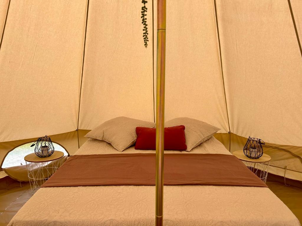 Chambre au jardin Tente de charme