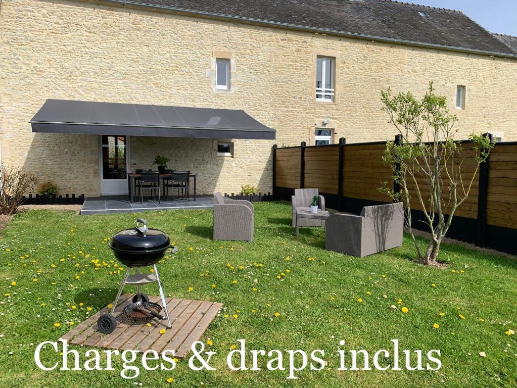 Gîte avec jardin à 1,5 km des plages du débarquement