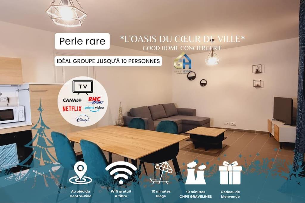 Maison charmante a Gravelines avec jardin et velos disponibles