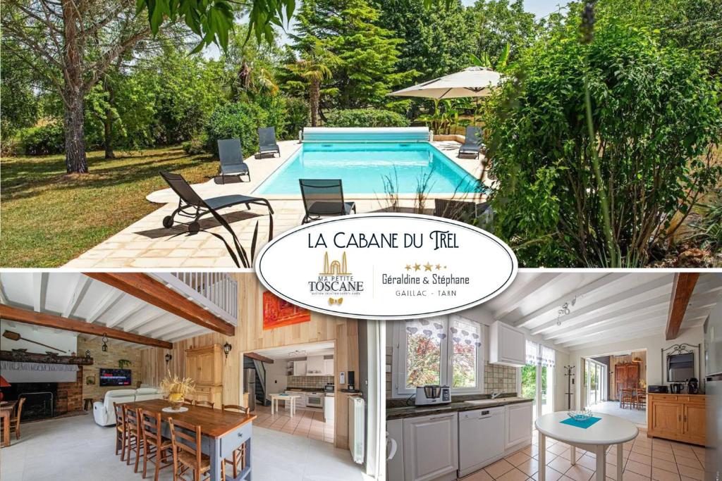 La Cabane du Trel - L'Échappée Belle au Vert avec piscine chauffée