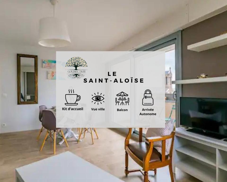 Le Saint Aloïse - 10min Marché Noël - Balcon - Vue