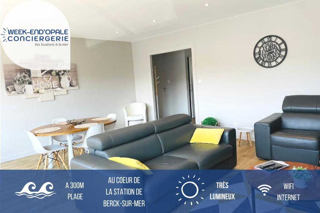 Location maison vacances 4 pers proche plage chez Lili Berck