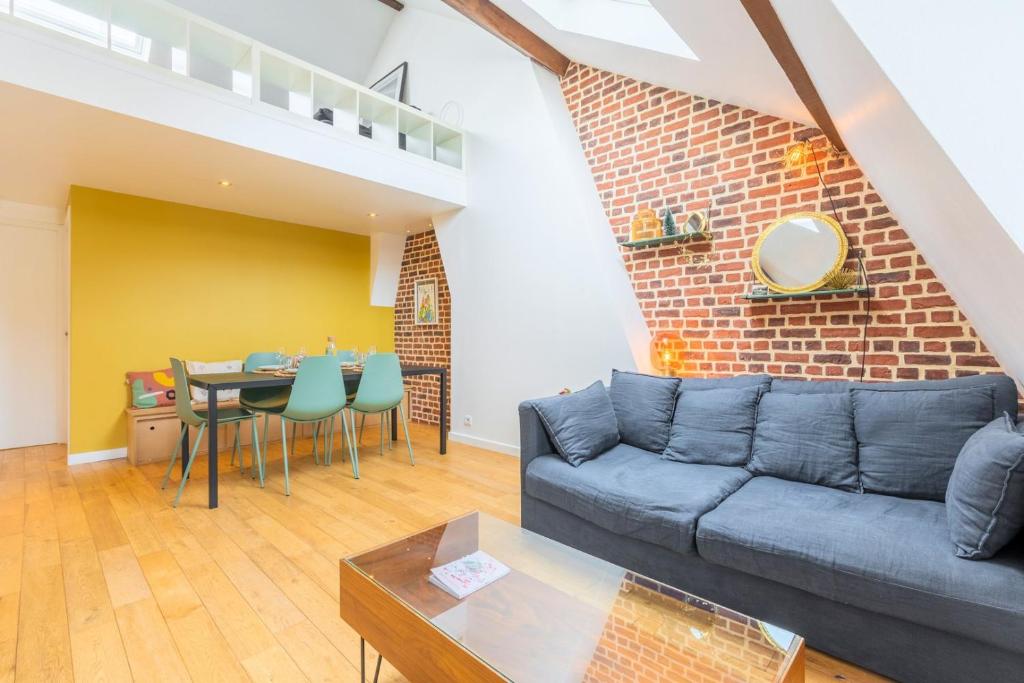 Bright, fully-equipped apartment in central Lille