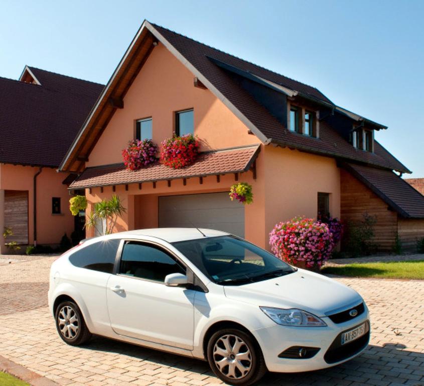 Maison accueillante a Ebersheim avec vue sur les montagnes