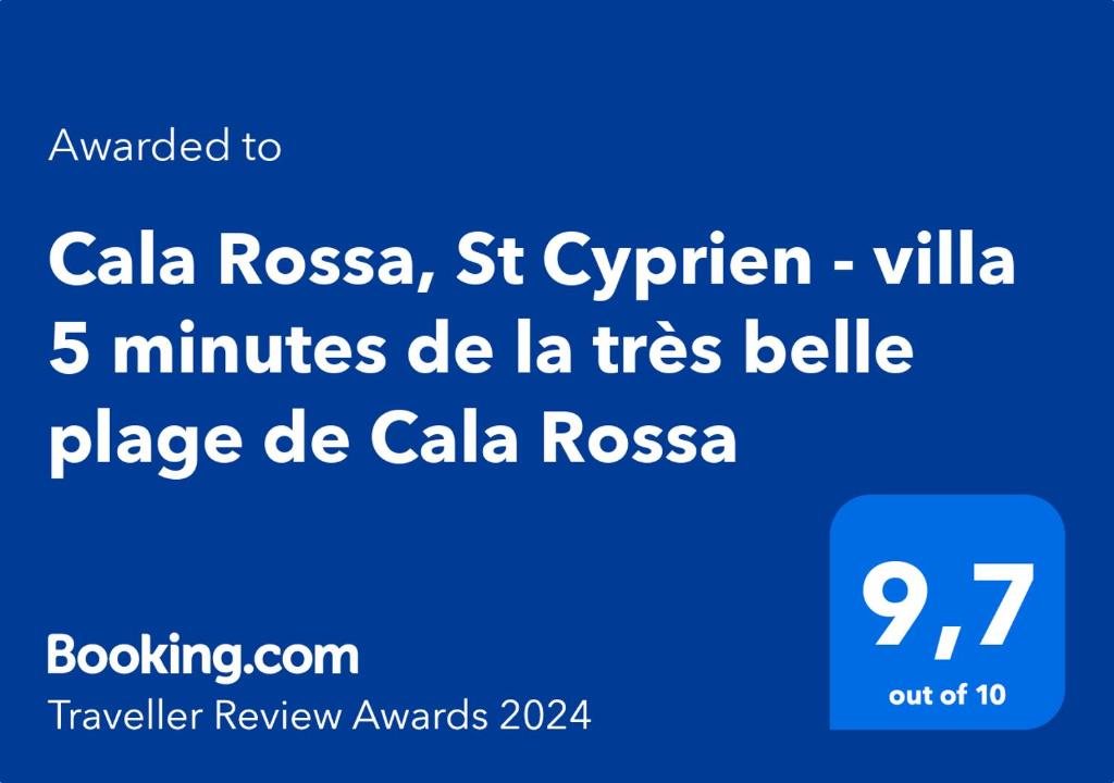 Cala Rossa, Lecci - villa 5 minutes de la très belle plage de Cala Rossa