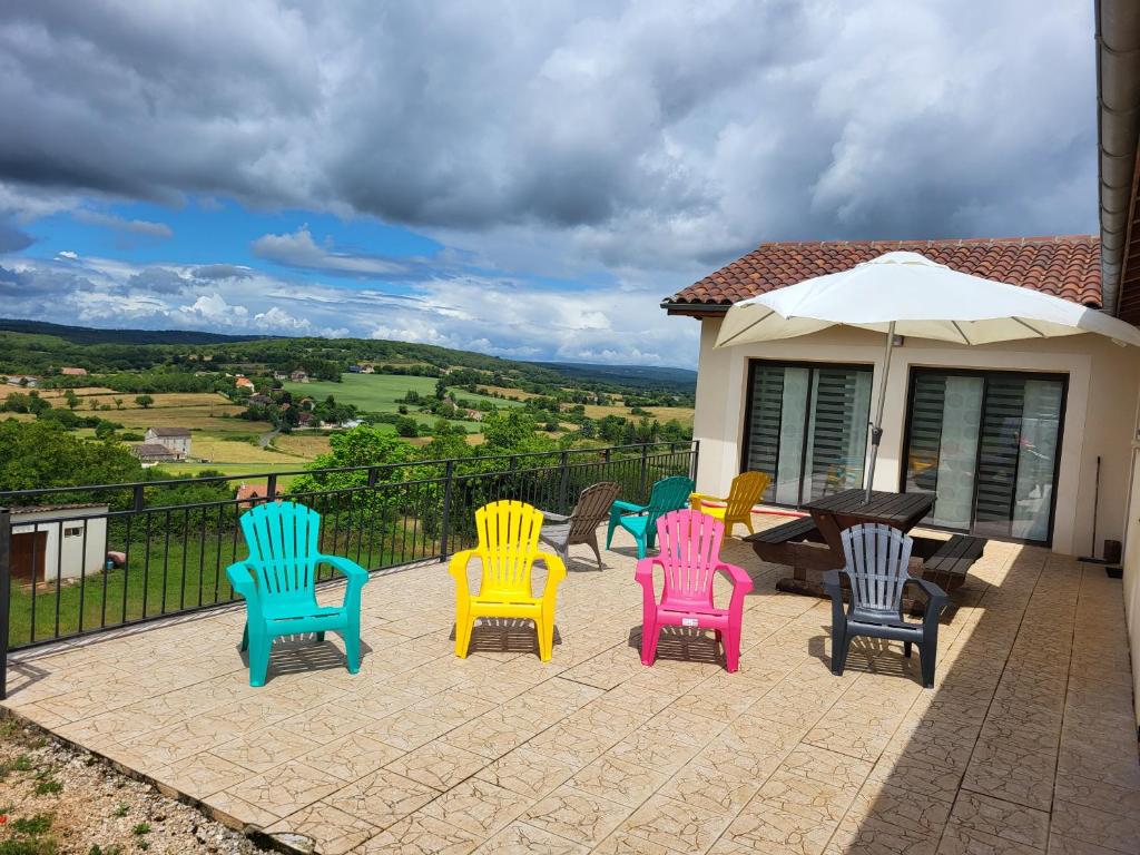 Villa avec magnifique point de vue 14 Personnes 230 m2