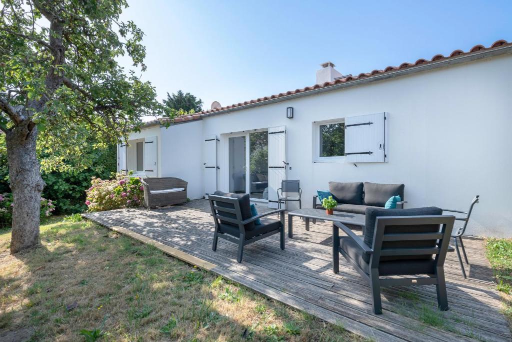 Maison pour 8 personnes à 300 m de la plage