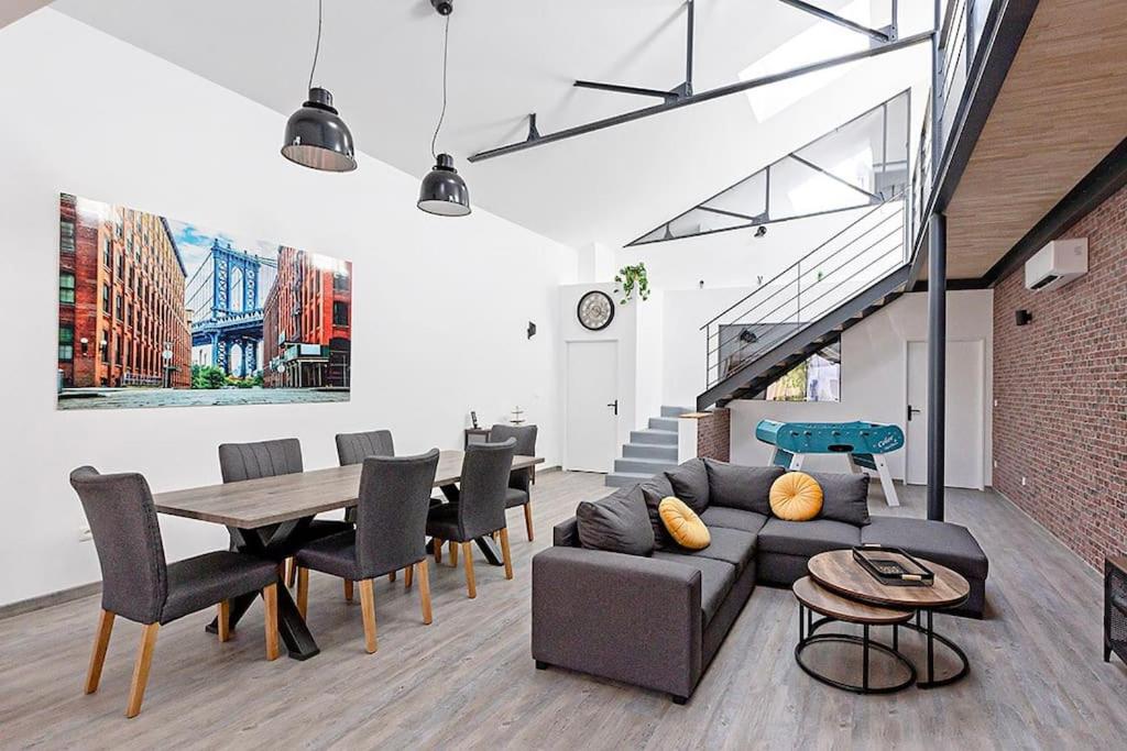 Ô Loft - spacieux et climatisé - 3 chambres avec 3 salles de bains