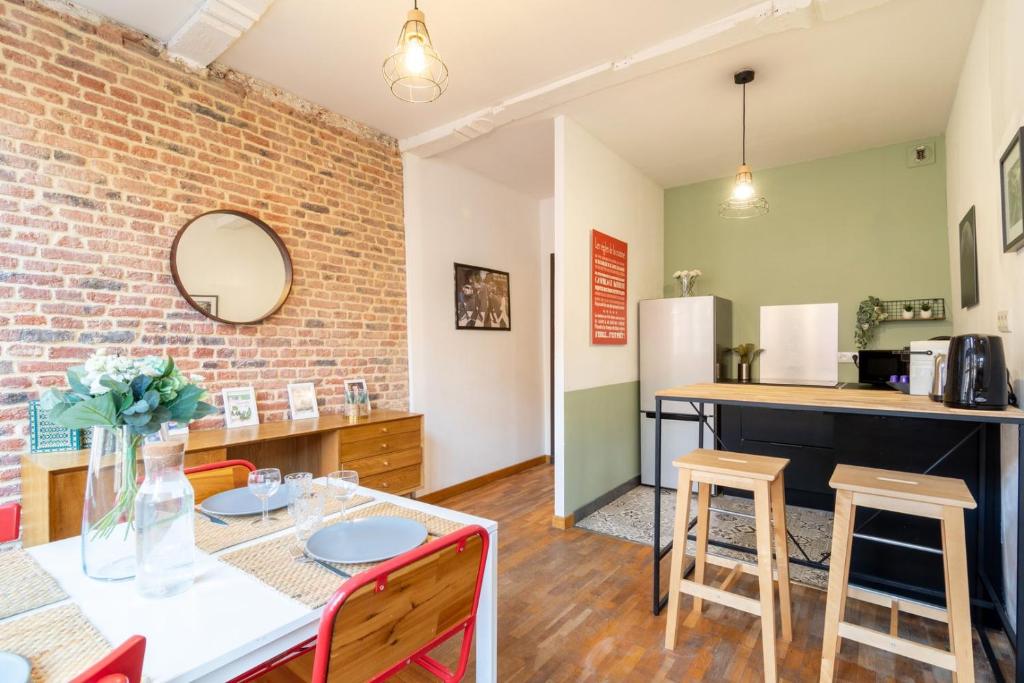 Vieux Lille appartement spacieux et équipé
