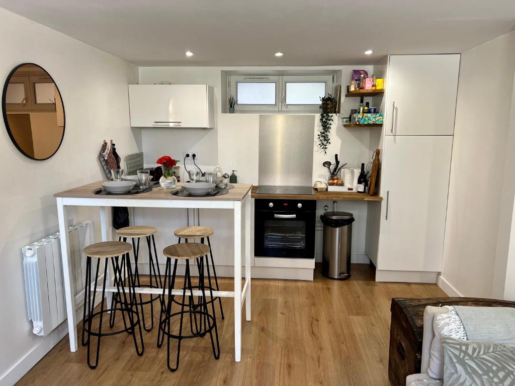 Pause Trouvillaise, 3 pièces centre ville, 45m²