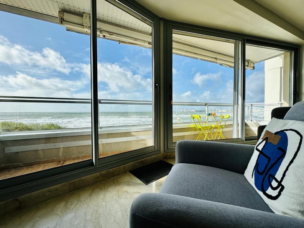 Appartement rénové à neuf avec vue imprenable sur la baie des Sables d Olonne 6 pers