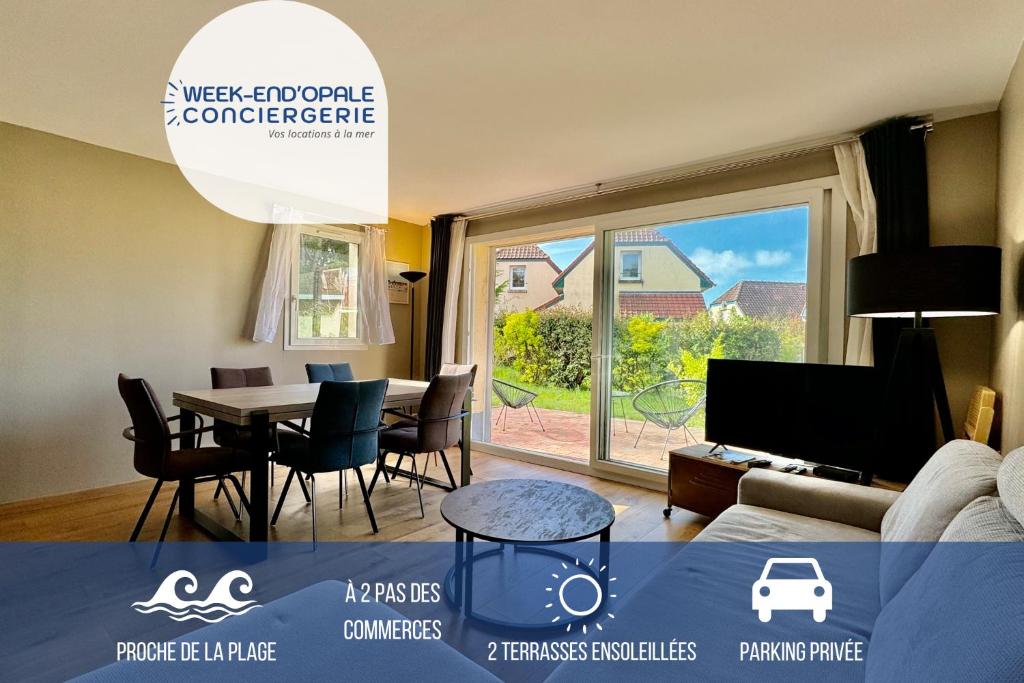 joli duplex proche commerces et mer