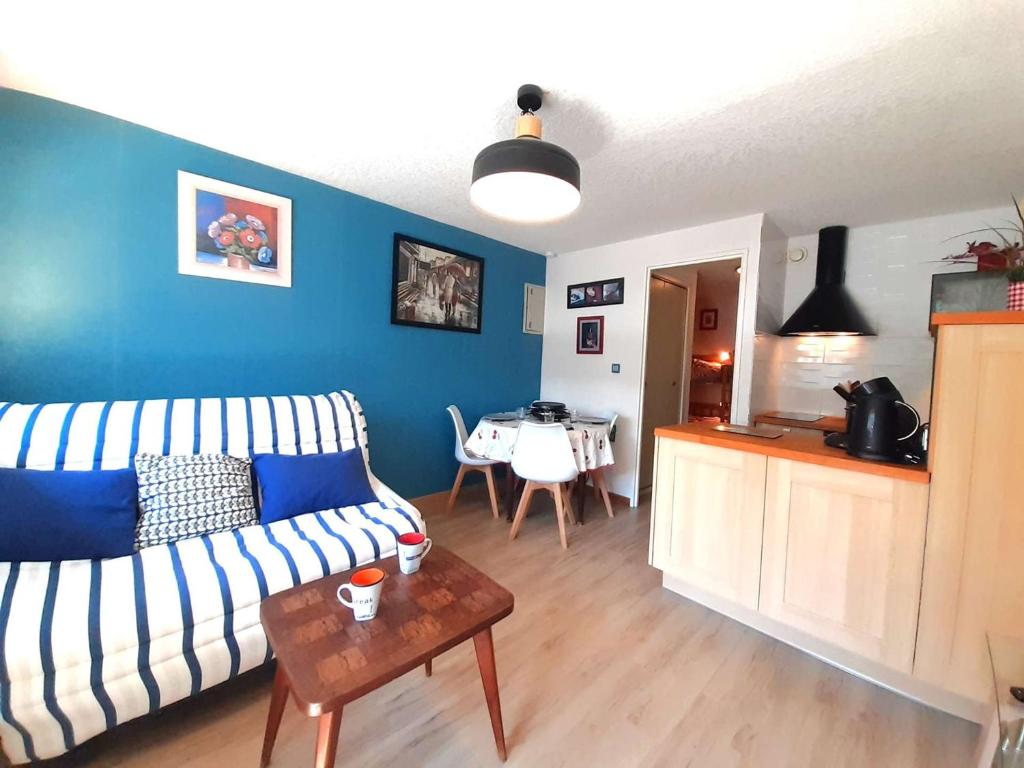 Studio cosy 4 pers, balcon, ascenseur, garage, Saint-Lary-Soulan - FR-1-457-330
