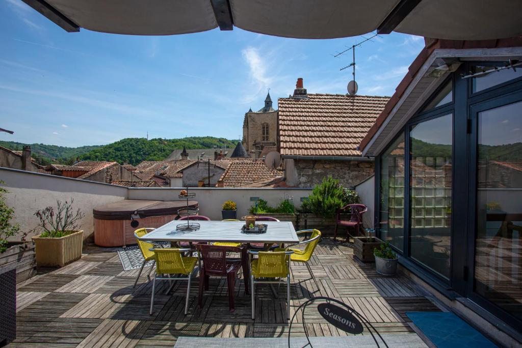 Superbe appartement avec jacuzzi sur toit terrasse