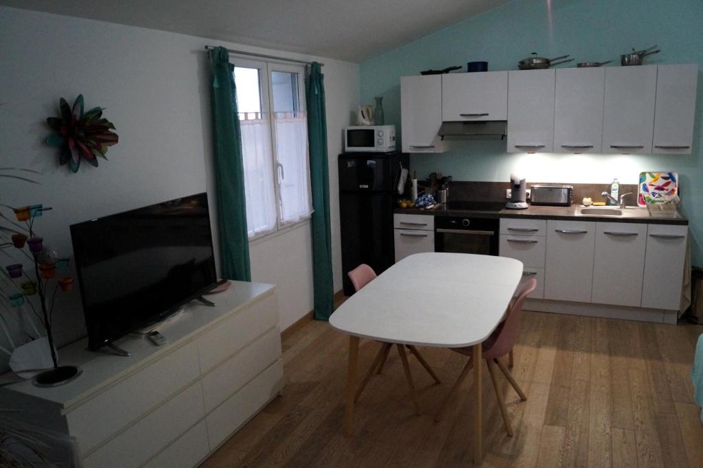 appartement dans villa aquarelle