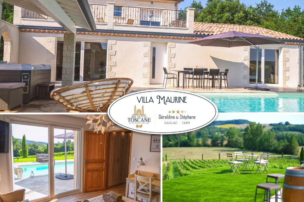 Villa Maurine - Piscine chauffée - Spa - Clim - Salle de Fitness